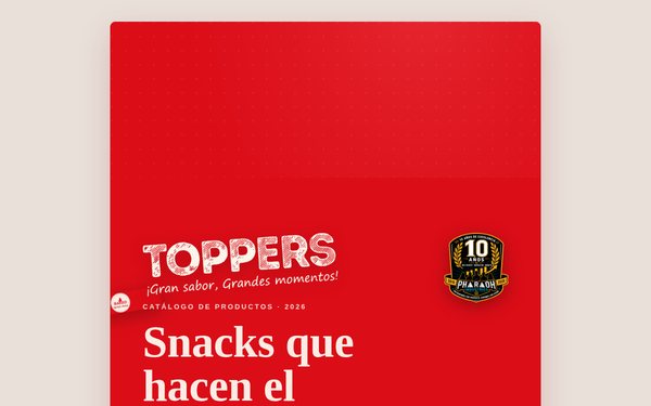 Catálogo TOPPERS