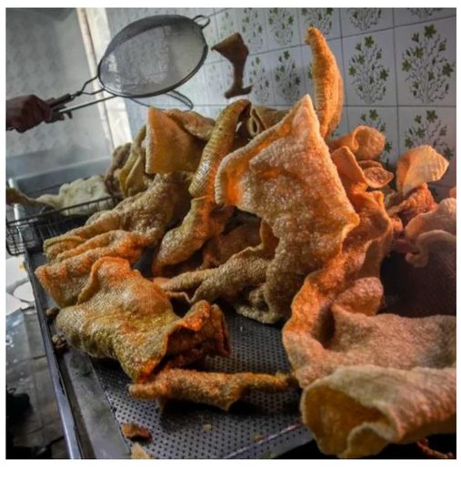 Chicharrón Isla recién frito