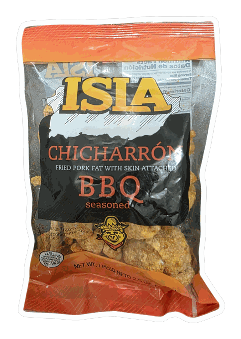 Isla Chicharrón BBQ sazonado