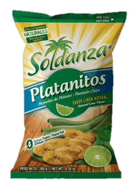 Soldanza Platanitos Sabor Limón
