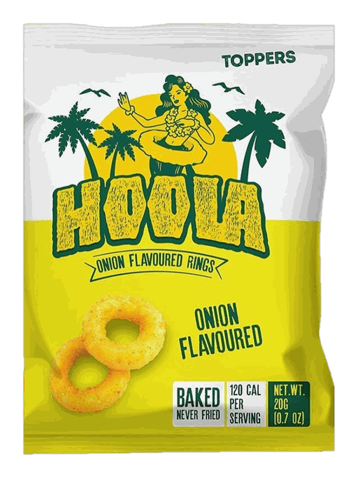 Toppers Hoola Onion Flavoured Rings